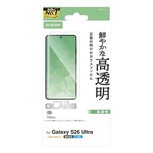 �G���R�� ELECOM PM-G262FLGG Galaxy S26 Ultra SC�|53G �K���X�t�B���� ��ʓ��w��F�ؑΉ� ������ �w��h�~ �C�A�h�~ ��U�h�~ PMG262FLGG