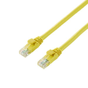 �G���R�� ELECOM LD-GPA/YL3 LAN�P�[�u�� Cat6A 3m 10Gbps 500MHz �ܐ܂�h�~ ���� �C�G���[ LDGPAYL3