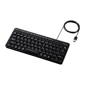 �G���R�� ELECOM TK-QT11MUMBK �L���L�[�{�[�h �É� �e���L�[���X ���{��z�� USB�ڑ� USB�|A AI�N���L�[���� �r���@�\ �����u���� �u���b�N TKQT11MUMBK
