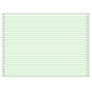 ヒサゴ GP56G 白 1/6ヨコアミ・グリ−ン グリーン ストックフォーム HISAGO 帳票 アミグリーン