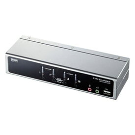 サンワサプライ SW-KVM4HVCN USB・PS/2コンソール両対応パソコン自動切替器 4:1 SWKVM4HVCN【送料無料】 SANWA SUPPLY パソコン切替器