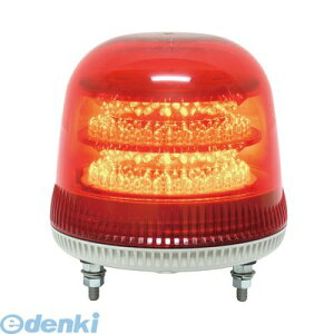 【個数:1個】日恵 VL17M-100BPR 直送 代引不可・他メーカー同梱不可 LED回転灯φ170 ニコモア【赤】 AC100V 電子音付 VL17M100BPR
