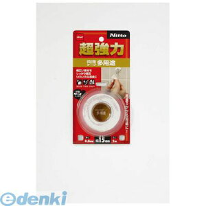 【即納在庫品】「直送」ニトムズ T4540 超強力両面テープ多用途15×2 粘着テープ 日東 超強力両面多用途 TRニトムズ Nitoms Nitto