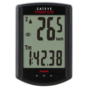 (LINE�N�[�|���L)�L���b�g�A�C CATEYE 4990173025213 STRADA SLIM �T�C�N���R���s���[�^ �u���b�N CC�|RD310W