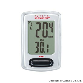 キャットアイ CATEYE 4990173028665 VELO WIRELESS＋ サイクロコンピュータ ホワイト CC－VT235W