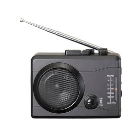K14240-1 AM／FMラジオカセットレコーダー 楽々ラジカセPC K142401