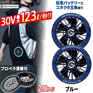 �y���[�݌ɕi�zGB-POWER 30V �t�@���Z�b�g �u���[ GFXBL ���M�W���p�� �󒲃E�F�A �t�@�� �󒲃E�F�A�p ���o�� �啗�� �É� �u���V���X���[�^�[ �M���Ǒ΍� DC�P�[�u���t�� �����p �t�@�����j�b�g