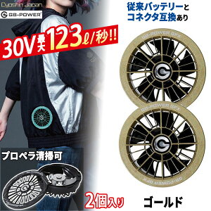 �y���[�݌ɕi�zGB-POWER 30V �t�@���Z�b�g �S�[���h GFXGD ���M�W���p�� �󒲃E�F�A �t�@�� �󒲃E�F�A�p ���o�� �啗�� �É� �u���V���X���[�^�[ �M���Ǒ΍� DC�P�[�u���t�� �����p �t�@�����j�b