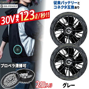 �y���[�݌ɕi�zGB-POWER 30V �t�@���Z�b�g �O���[ GFXGY ���M�W���p�� �󒲃E�F�A �t�@�� �󒲃E�F�A�p ���o�� �啗�� �É� �u���V���X���[�^�[ �M���Ǒ΍� DC�P�[�u���t�� �����p �t�@�����j�b�g