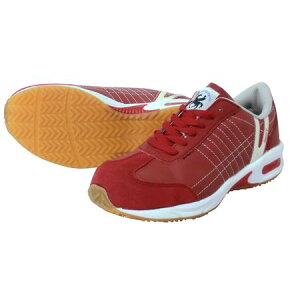 日進ゴム 4932807041244 ハイパーV#206 安全スニーカー【ヒモ】 ワイン 25.5 耐滑樹脂先芯入りスニーカー コーコス信岡 作業靴 履物 安全スニーカーHyperV