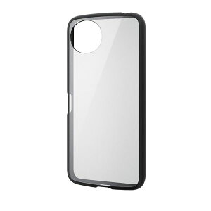 (LINE�N�[�|���L)�G���R�� ELECOM PM-S241TSLFCBK AQUOS wish4 SH�|52E �P�[�X �n�C�u���b�h �J�o�[ �Ռ��z�� �y�� ���^ �J���������Y�ی�݌v TOUGH SLIM LITE �u���b�N PMS241TSLFCB