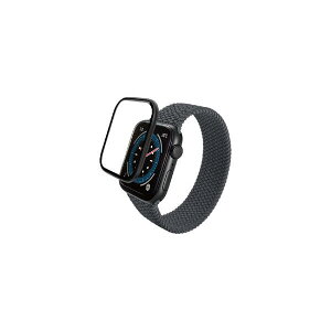ELECOM GR AW-23DFLGFALBK AbvEHb` KX tB yApple Watch SE 2/SE/Series 6 44mm Ήz Sʕی  ubN AW23DFLGFALBK
