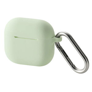 ELECOM GR AVA-AP06SCGN AirPods 4 P[X VR Jo[ yCX/MagSafe[dΉz Ռz h~ Jrit O[ AVAAP06SCGN