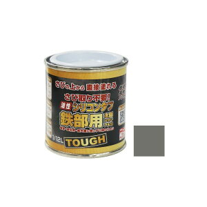 ニッペホームプロダクツ 4976124219108 直送 代引不可・他メーカー同梱不可 油性シリコンタフ スモークグレー 1/12L 鉄部用 高耐久シリコン樹脂塗料 油性塗料