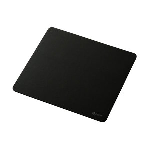 ELECOM エレコム MP-G13BK ゲーミング マウスパッド バランスタイプ 中目クロス 表面 ラバーベース 420×460×5mm ブラック MPG13BK