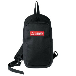 【個数:1個】カワヨシ GRY-01-RD 直送 代引不可・他メーカー同梱不可 GERRY ボディバッグ ブラック/レッド GRY01RD