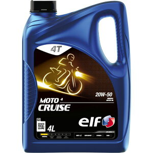 elf Gt 213953 MOTO 4 CRUISE 20W50 4L