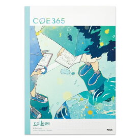 プラス 4977564722999 【10個入】 COE365 カレッジB5ノート 雨の日 NO−003D−E