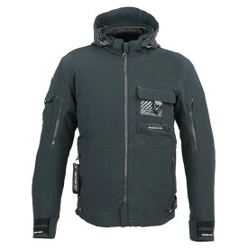 (LINEクーポン有)ラフアンドロード RR7254BK5 エアスルーソフトシェルストレッチパーカーFP ブラック XL