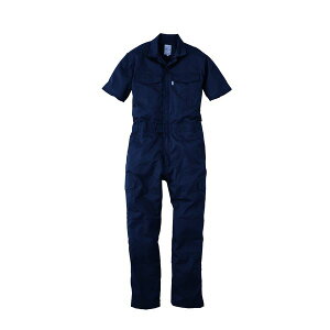 エスケープロダクト 4589708564305 シャドーストライプサマー半袖ツナギ GE−525 C/12 ネイビー 3Lサイズ