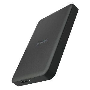 �G���R�� ELECOM ELP-HTV010UBK �e���r�^�� �O�t��HDD �|�[�^�u�� 2�D5�C���` 1TB �É��t�@�����X USB 3�D2 Gen1 5Gbps ���������ɕ֗� �u���b�N ELPHTV010UBK