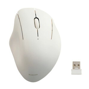 �G���R�� ELECOM M-SH11MBSKXWH �}�E�X Bluetooth�^���� ���Ή� �É� ���C�����X�}�E�X 3�{�^�� �G���S�m�~�N�X �R�� S�T�C�Y �z���C�g MSH11MBSKXWH