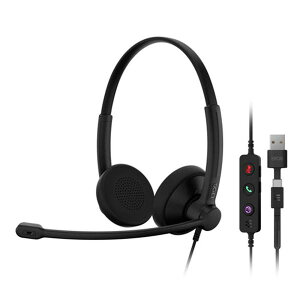�y���F1�zEPOS-1001421 ���� ����s�E�����[�J�[�����s�� EPOS IMPACT 100 MS Stereo USB�|C�{A USB�����w�b�h�Z�b�g �L�� ��y�ŉ��K �R�[���Z���^�[���� EPOS1001421