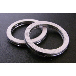 ALBA アルバ EGM-34-2 エキゾーストマフラーガスケット【2個入】/SR400/SR500/V−MAX/ロイヤルスター EGM342 ヤマハ