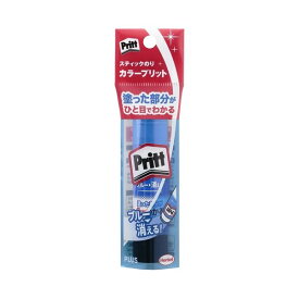 プラス 4977564650872 カラープリット レギュラーセリース1本入 NS-731-1P 29723 スティックのり PLUS Pritt 10g ステーショナリー オフィス用品