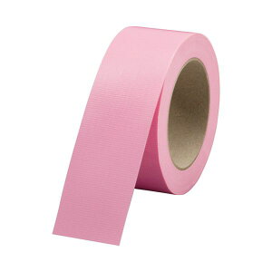 スマートバリュー B340J-P カラー布テープピンク 1巻 B340JP ジョインテックス SMARTVALUE 白のり SV