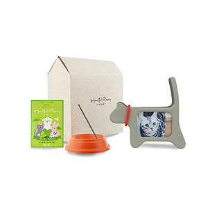 4902125895331 ハートフルメモリーセット エンジェル・キャット【キャンセル不可】 日本香堂 nippon kodo ゼラニウム精油配合 写真立て お線香 香皿 供養