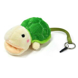 4958762910371 【10個入】I−103 アニマルクリーナーカメ グリーン【キャンセル不可】 イヤホンジャックに装着 携帯できるクリーナー グリーン動物型 SAKAE 栄商会