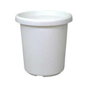 アップルウェアー 4905980019010 長鉢F型4号WH ホワイト 植木鉢 プラスチック プランター プラ鉢 ガーデニング用品 プラスチック製鉢 ポリプロピレン プラスチック鉢