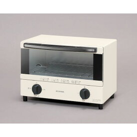 アイリスオーヤマ IRIS EOT-012-W オーブントースター EOT012W ホワイト シンプル 一人暮らし タイマー付き 朝食 受け皿付き 調理家電 パンくずトレー付き 温度調整機能付き