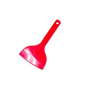 4994665160123 大泉合成 シリコン サラクリーナー レッド シリコンサラクリーナー シリコン三角サラクリーナー スパチュラ