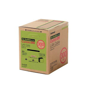 GR ELECOM LD-GPAL/BU300RS Cat6A LANP[u  300m LDGPAL/BU300RS u[ P h RlN^