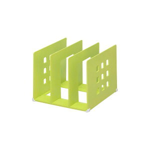リヒトラブ LIHIT LAB. A-7321-6 仕切ラック<L>6黄緑【1個】 4903419811150 仕切りラックL LIHITLAB Lサイズ TEFFA
