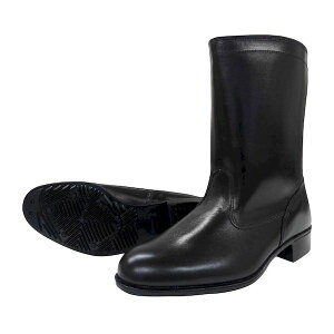 【個人宅配送不可】【個数:1個】4979058280039 直送 代引不可・他メーカー同梱不可 ドンケル 作業靴 半長靴 ラバー1層底 耐滑 安全靴ではありません 306 ブラック 27.5