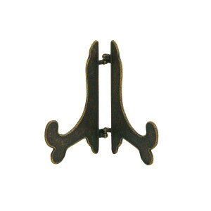 ゴーリキアイランド 660316 真鍮製スタンド 古色 Mタイプ 真鍮 雑貨 写真立て 額たて アンティーク レトロ