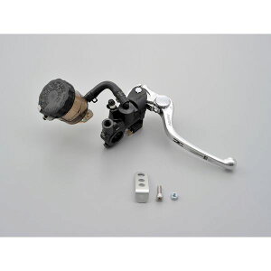 デイトナ DAYTONA 96872 NISSINラジアルブレーキマスターシリンダー 縦型φ19 スモークタンク CS ショートレバー ブラックボディ バフクリア
