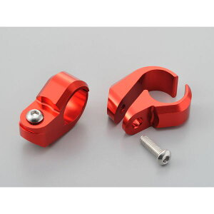 (LINE�N�[�|���L)�f�C�g�i DAYTONA 99440 �A�N�Z�T���[�N���X�o�[�p�N�����v�Z�b�g ���b�h AC�N���X�o�[�N�����v �d�q�@��}�E���g�� �o�C�N�p