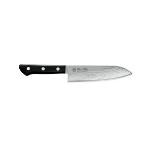 よこやま ETK-1500 燕人の匠 霞流し 三徳包丁170mm ETK1500