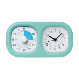 【あす楽対応】ソニック LV-3521-MB トキ・サポ 時っ感タイマー 時計プラス 色で時間の LV3521MB ミントブルー 色で時間の経過を実感【即納・在庫】