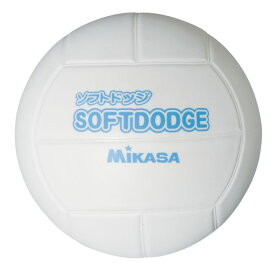 ミカサ MIKASA 4907225101894 LD－W ソフトドッジ円周52－60cm PVC 白 ソフトドッジボール ホワイト レジャー用ボール LDW PVCノンフタルサン