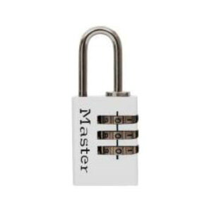 (LINE�N�[�|���L)MASTER LOCK 0071649315534 620JADWHT �i���o�[�ώ��싞�� 23mm �z���C�g