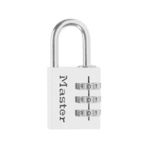 (LINE�N�[�|���L)MASTER LOCK 0071649315596 630JADWHT �i���o�[�ώ��싞�� 32mm �z���C�g