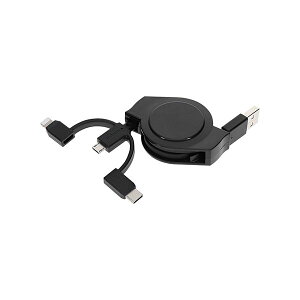 OWL-CBR2AMLC10-BK �y�ʁE�R���p�N�g�ȗ����������3in1�P�[�u�� OWLCBR2AMLC10BK