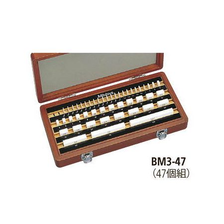 BM3-47-0 ミツトヨ セラミックゲージブロックセット 516－358 BM3470