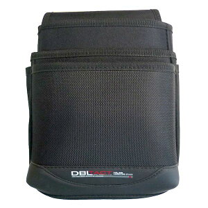 三共コーポレーション 4954458160082 DBLTACT 3段腰袋 大 DT−03−BK #581888【キャンセル不可】