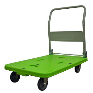 【個人宅配送不可】ナンシン LSK-311 グリーン 直送 代引不可・他メーカー同梱不可 樹脂軽量運搬車 LSK311グリーン